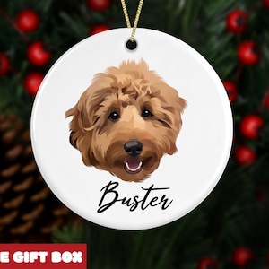 Personalized Pet Ornament, Custom Pet Christmas Ornament, Pet Ornament Personalized With Photo, Pet Memorial Remembrance Ornament