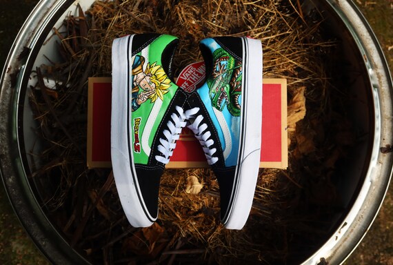 dragon ball z custom vans