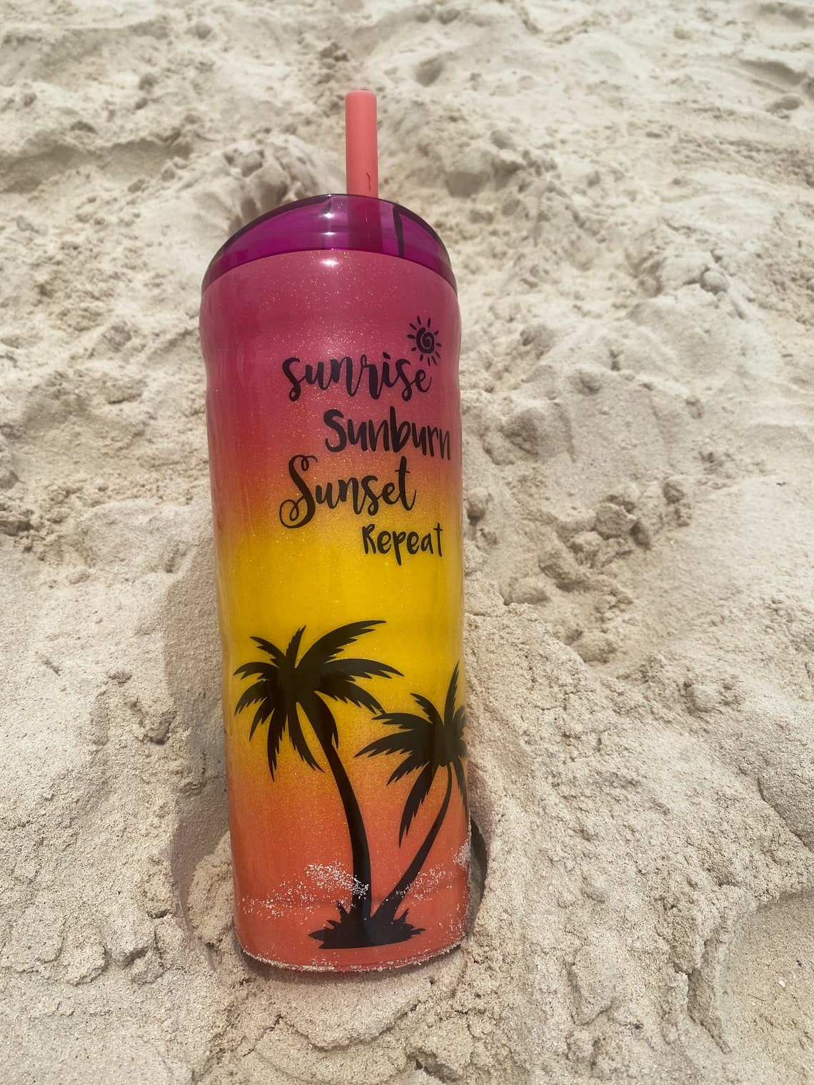 Vacation fun personalized tumblers Etsy