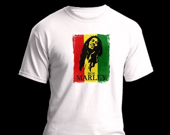 Bob Marley T-Shirt - Soft Cotton - Made to Order