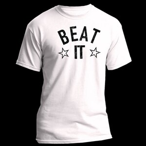 Beat It tshirt, 80s, 1980s, music tshirt