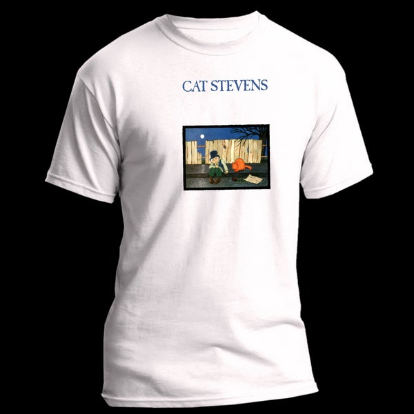 Cat Stevens T-Shirt, Teaser and the Firecat, Cat Stevens Gift, Cat Stevens Present, Cat Stevens Fan, Cat Stevens shirt, Cat Stevens tshirt