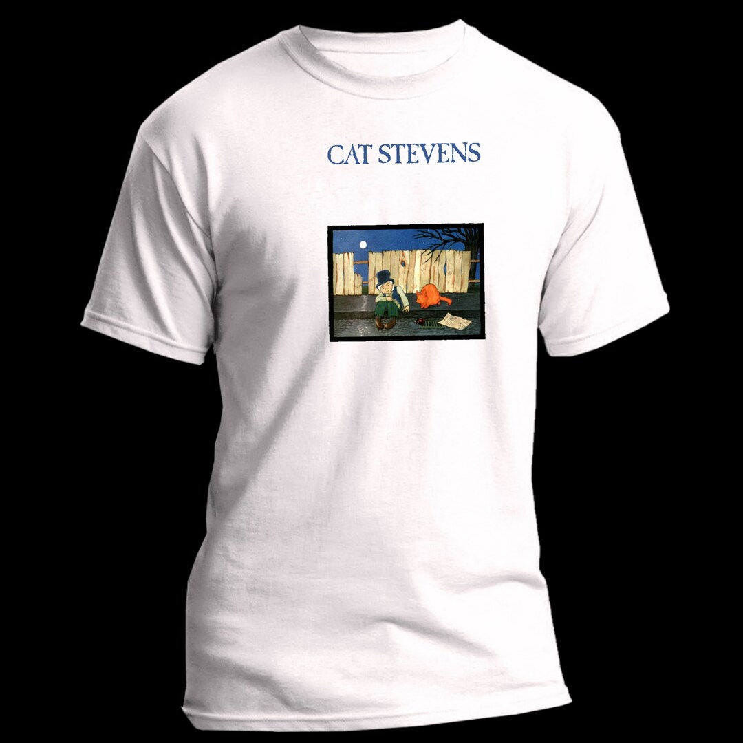 Cat Stevens Tshirt, Teaser and the Firecat, Cat Stevens Gift, Cat
