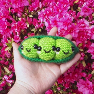 Crochet Amigurumi Peas In A Pod