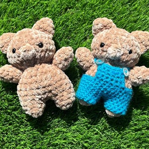 Mini Brown Amigurumi Bear Crochet