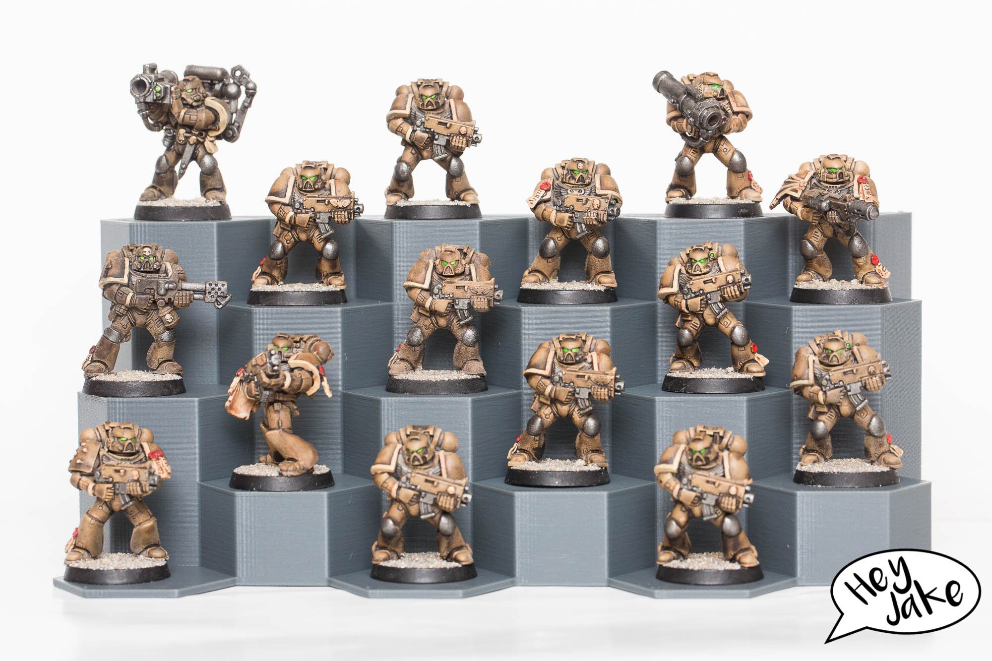 Wargaming Basi In Plastica Quadrate Da 40 Mm Giochi Da Tavolo Wargames - Foto 6