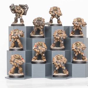 Wargaming Miniature Stands for 25mm or 32mm bases - 3D Printed