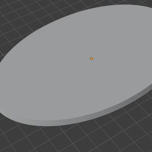 Oval Wargaming Bases - 3D Printed