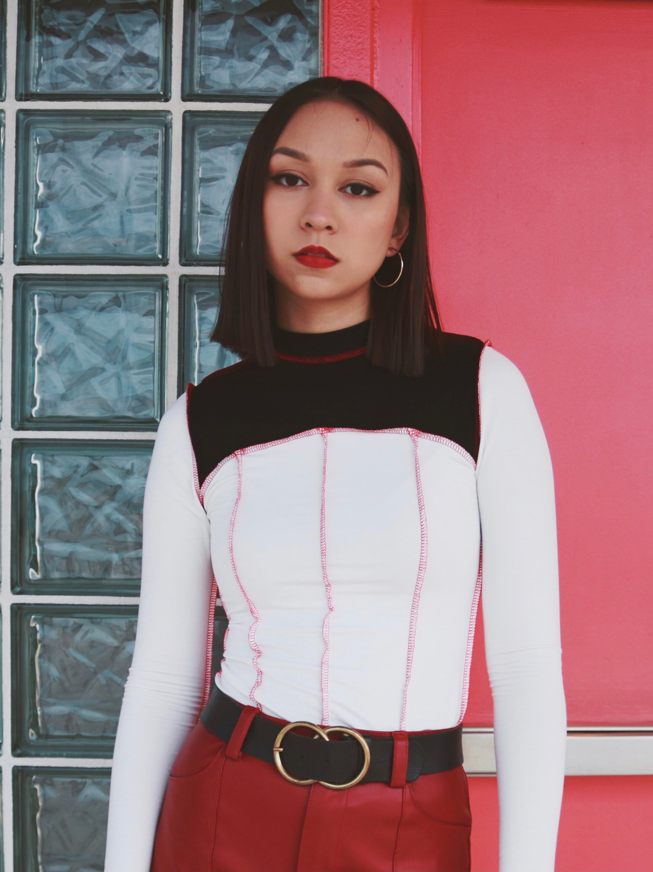Panel Mock Neck Top Digital PDF Sewing Pattern // US Size XS-L ...