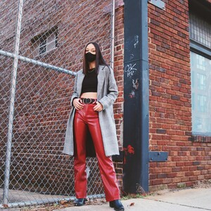 Leather Pants Digital PDF Sewing Pattern // US Size 00-14 // Instant Download with 4 Printable Sizes // With AND Without Pockets image 5