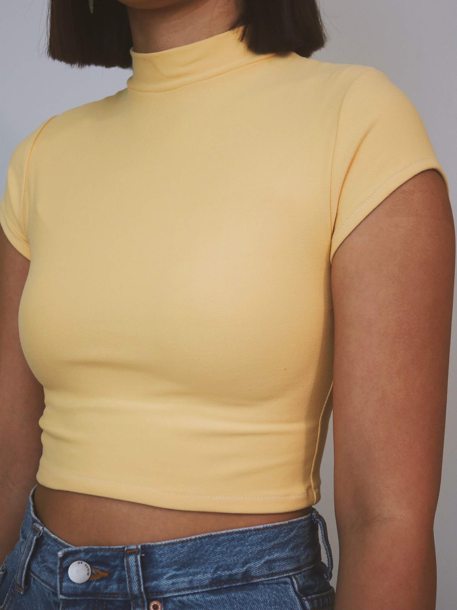 Cap Sleeve Mock Neck Top Digital PDF Sewing Pattern // US Size Etsy