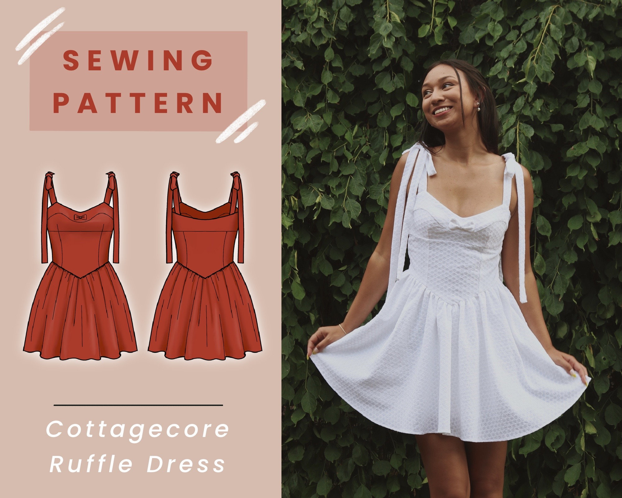 cottagecore dress pattern