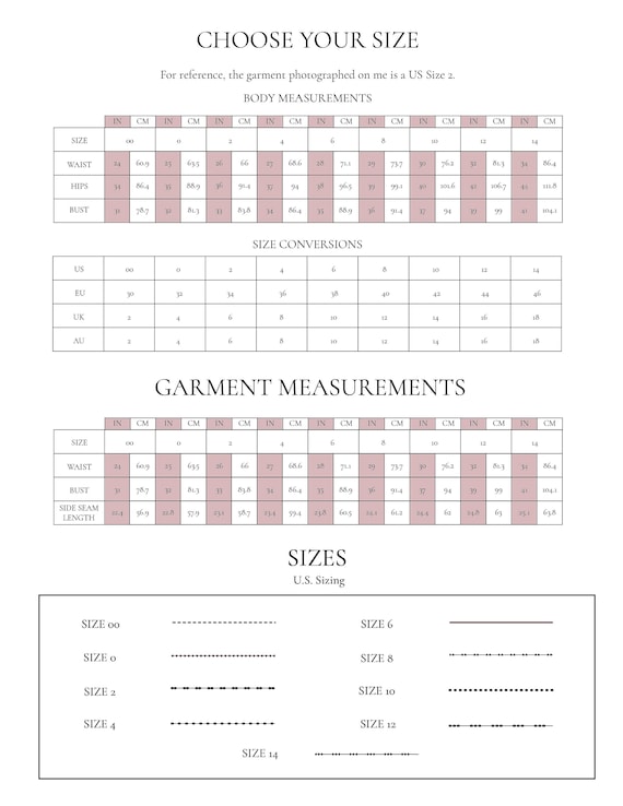 How To Measure Your Size For Clothing – The Sewing Revival