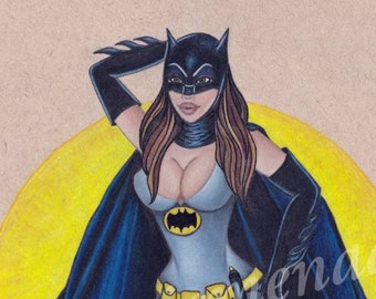 Batgirl art print