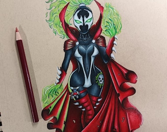 Lady Spawn art print