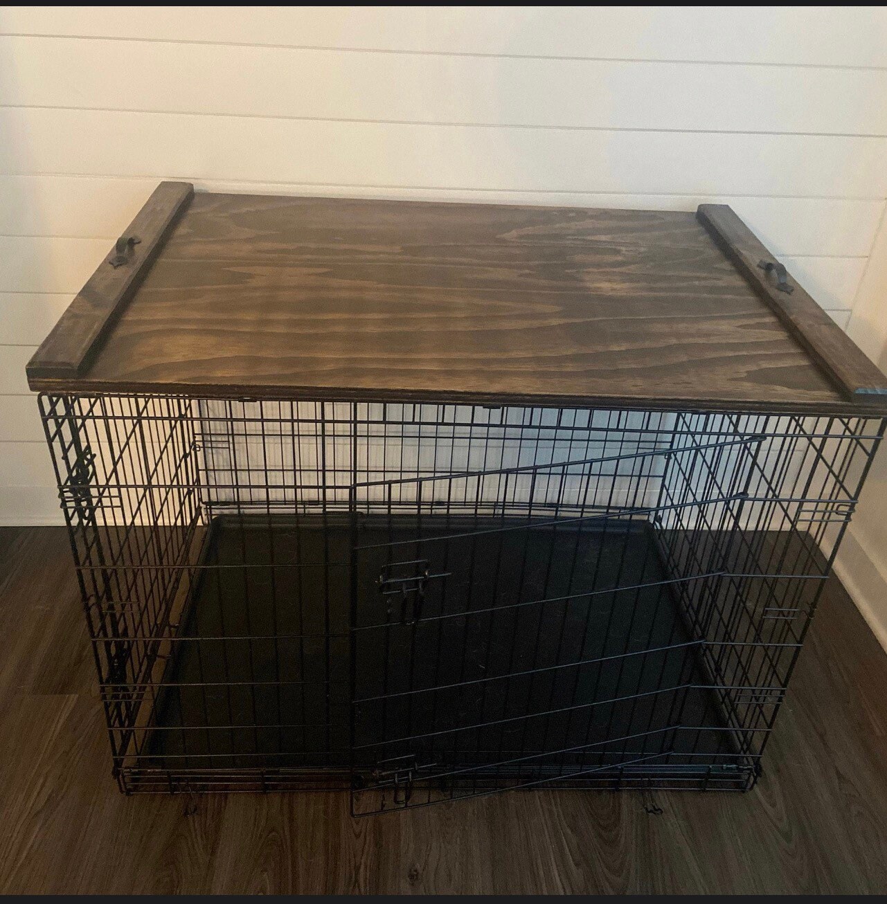 Home Dog/animal Kennel Topper Crate Topper Dog Kennel Night Etsy