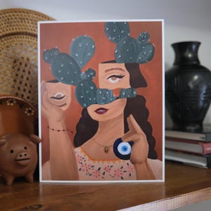 Raíces - Latina Art Print