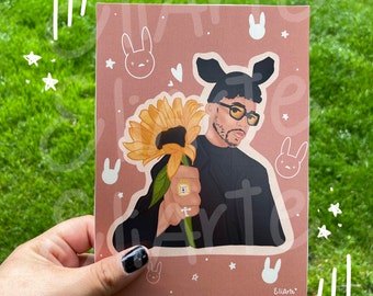 Bad Bunny- Conejo Malo Art Print Latinx