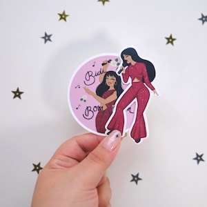 La Reina | Latina | Selena | Mexicana Art | Sticker Set