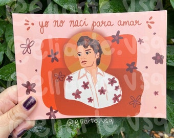 Juan Gabriel "Yo No Nací Para Amar" Latino Art Print