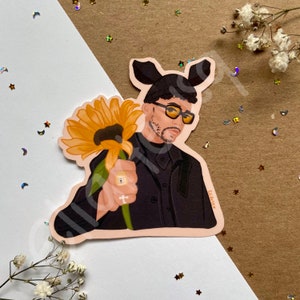Bad Bunny-Benito-Conejo Malo Latinx Sticker