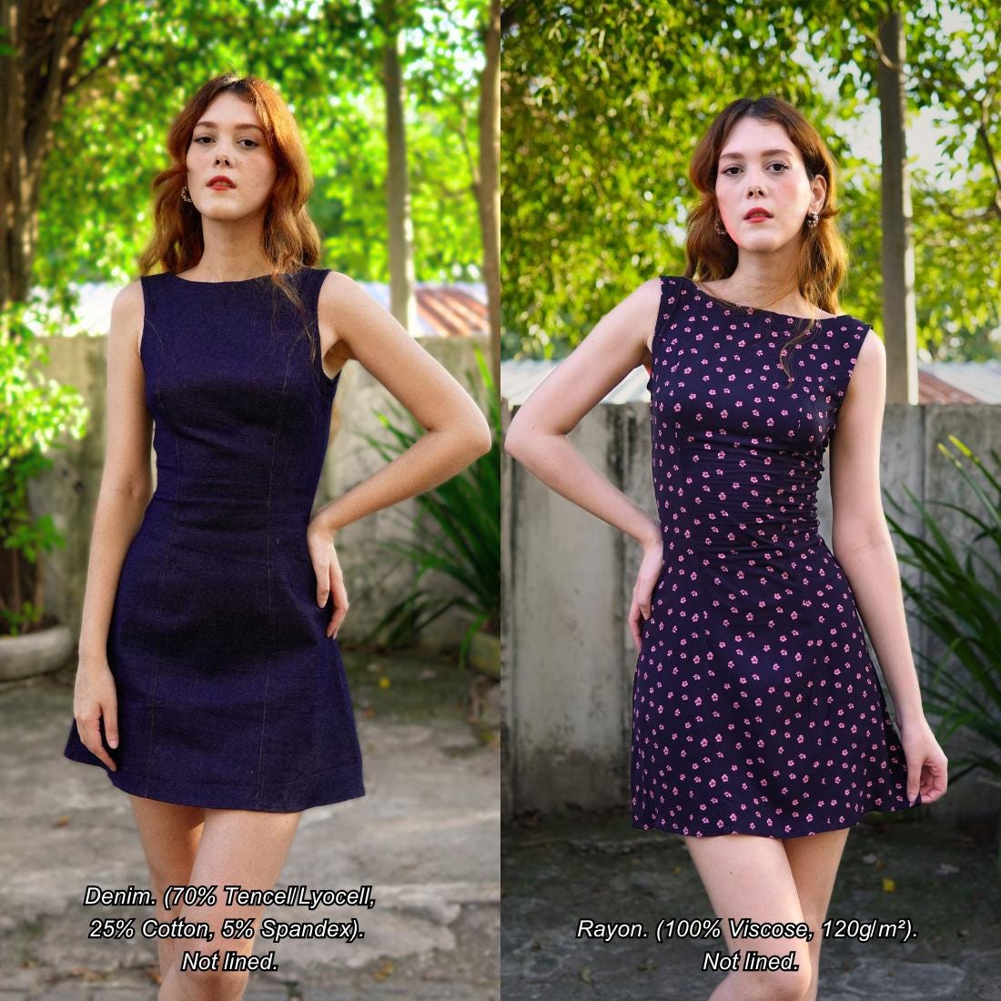 black mini dress a line Modal Off-Shoulder A-Line Mini Dress in Floral Print - XL