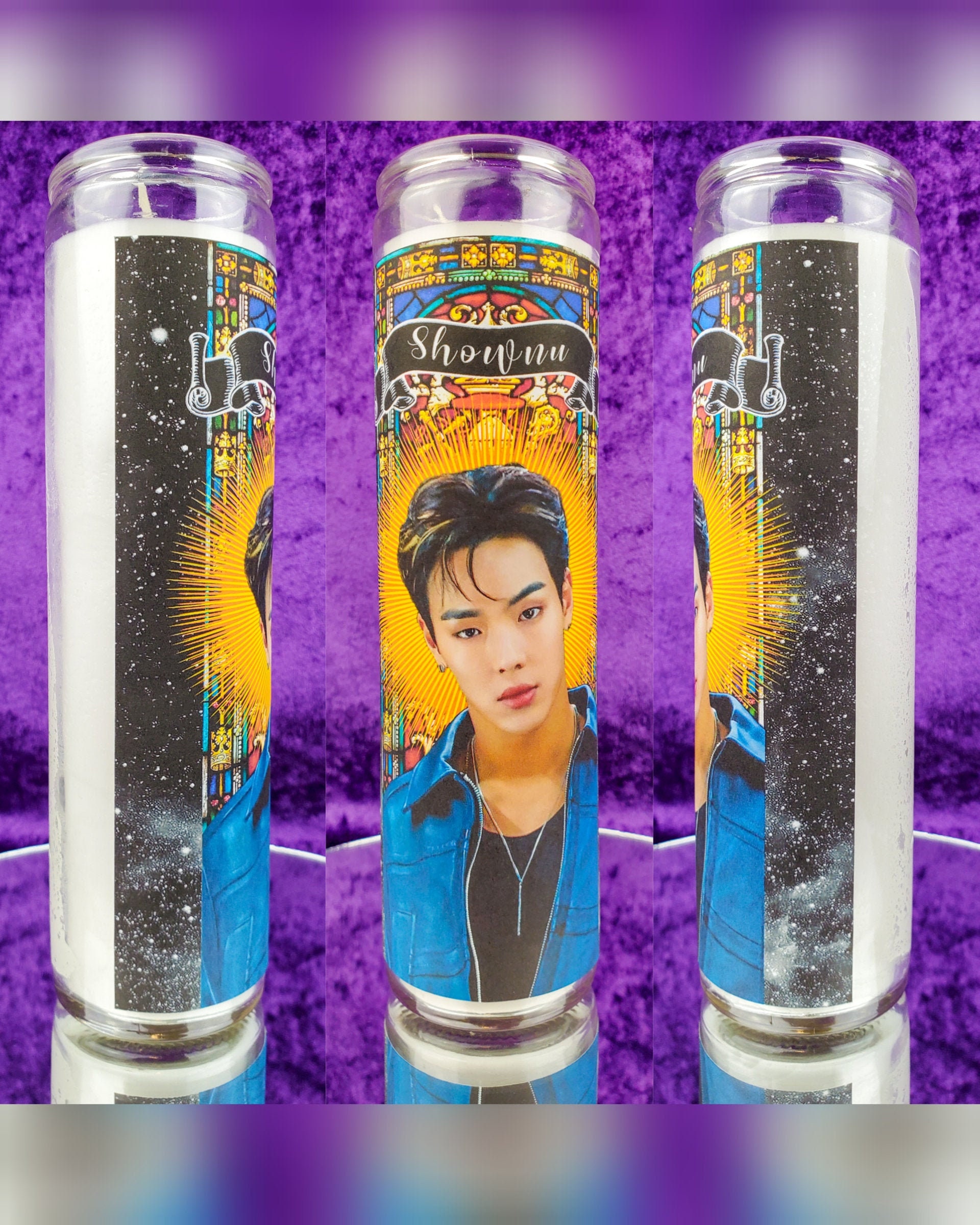 Home & Living Candles & Holders Kihyun Monsta X Kpop Idol Handmade