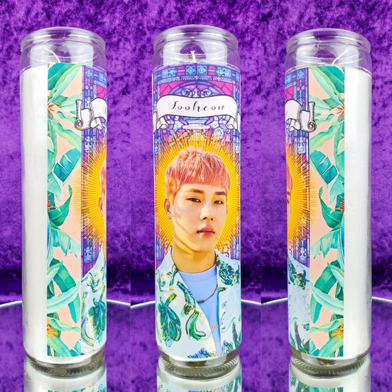 Home & Living Candles & Holders Kihyun Monsta X Kpop Idol Handmade