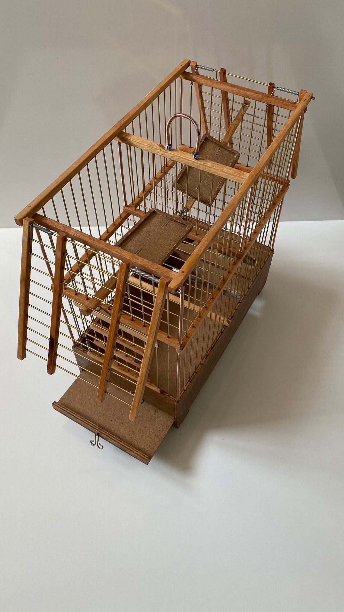 Bird Trapbird Cage Trap Etsy