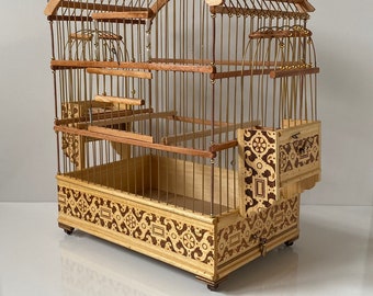 bird and cage for sale
