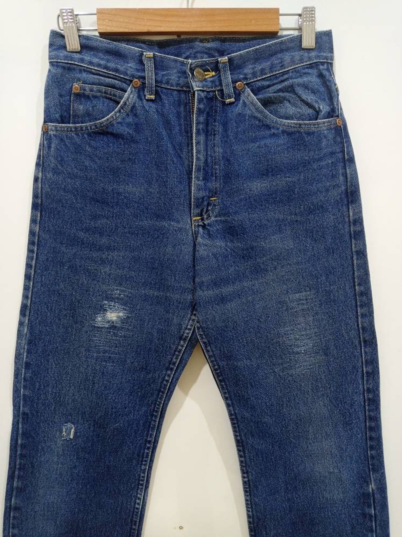 90s Edwin made in Japan well worn faded denim pants jeans W 29 | Etsy