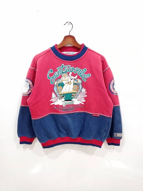 Vintage 80s Santaworld swedish sportwear brand crewneck | Etsy