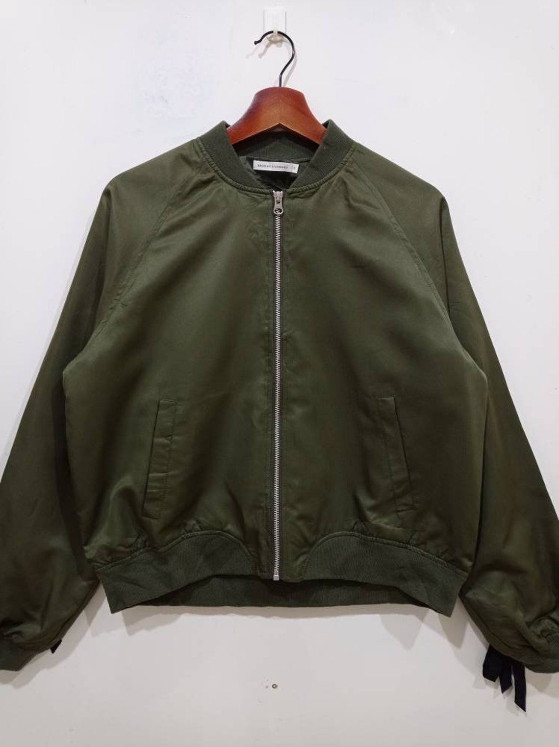 Vintage 90s Women bomber Military inspired jacket size S M | Etsy