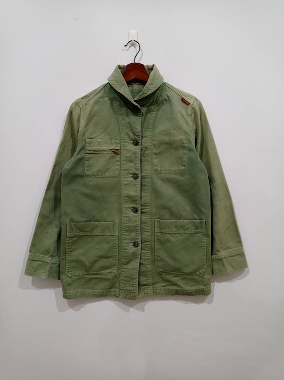Well worn Vintage 90s Cantwo japan workwear canvas