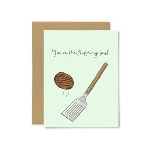 Vous êtes le meilleur - pour lui, barbecue, jeu de mots amusant, petit garçon, amour, anniversaire, cadeau de fête des pères, jolie carte de voeux, pour lui, papa