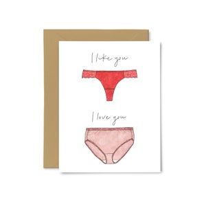 Je t’aime, je t’aime - Carte d’anniversaire, Amour, Mariage, Carte de vœux mignonne, Drôle, Saint-Valentin, Pour Lui, Pour elle, Carte de Saint-Valentin