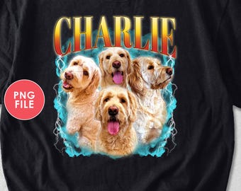 Custom Dog PNG, Personalize Bootleg PNG, Custom Pet PNG, Custom Photo Shirt Png, Bootleg Template