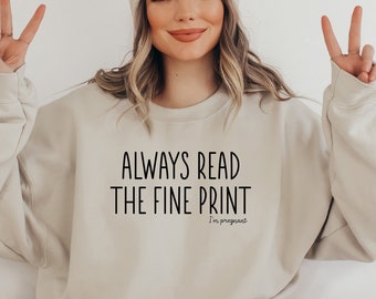 Pregnancy Announcement Sweatshirt, Pregnancy Announcement To Husband, Pregnancy Announcement Grandparents