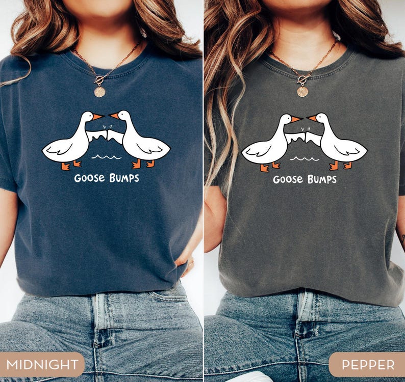 Camisa Comfort Colors® Silly Goose, Camisa Goose, Camisa Silly Goose imagen 5