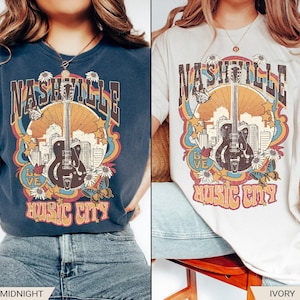Comfort Colors Tennessee Western Shirt, Country Music Shirt, Vintage Nashville T-Shirt image 4