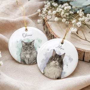 Custom Pet Ornament, Personalized Dog Ornament, Dog Remembrance Gift, Custom Dog Ornament for Personalized Ornament Gift bild 10