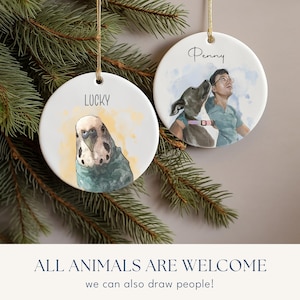 Custom Cat Ornament, Personalized Cat Ornaments, Pet Ornament For Pet Memorial bild 6