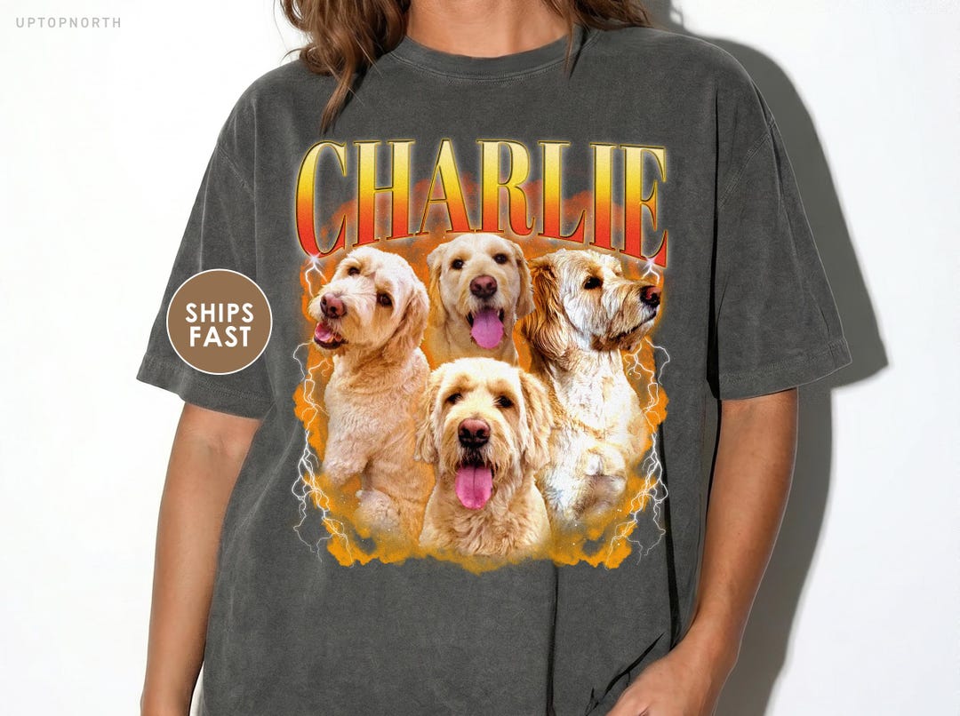 Comfort Colors Custom Dog Shirt, Custom Pet Shirt, Custom Bootleg