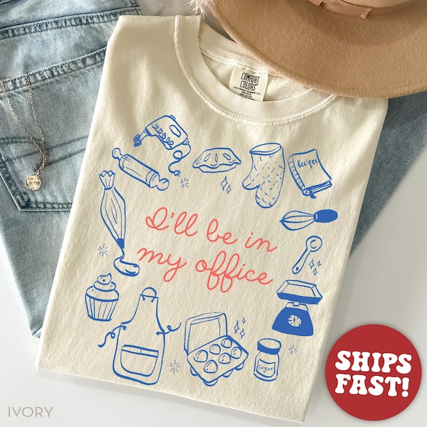 Comfort Colors© Funny Baking Shirt, Home Baker Shirt, Baking Moms Gift For Bakers Cookie Mom Shirt