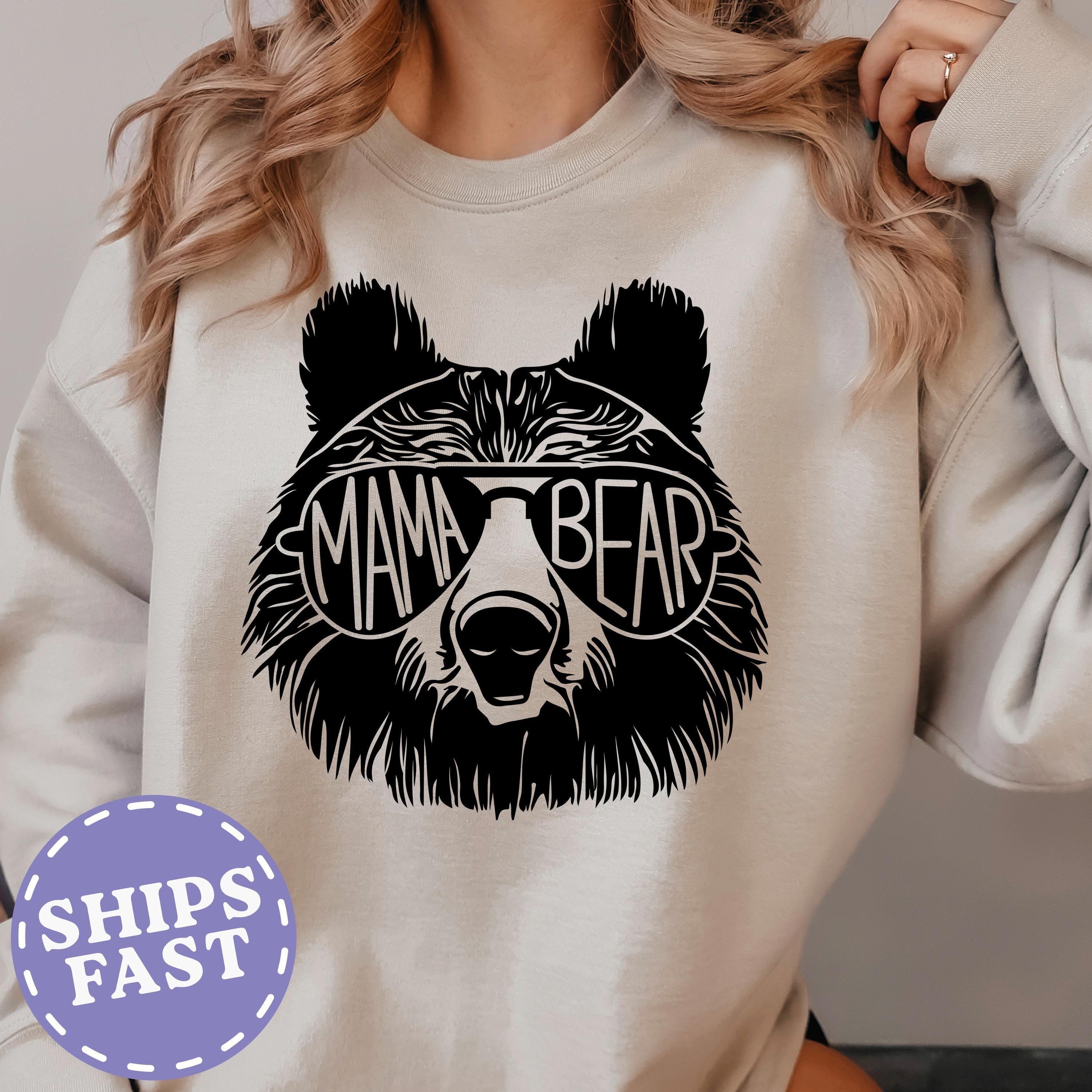 Mama Bear Sweatshirt, Mothers Day Gift, Bear Mom Sweater, Gifts For Mom, New Mom Gift