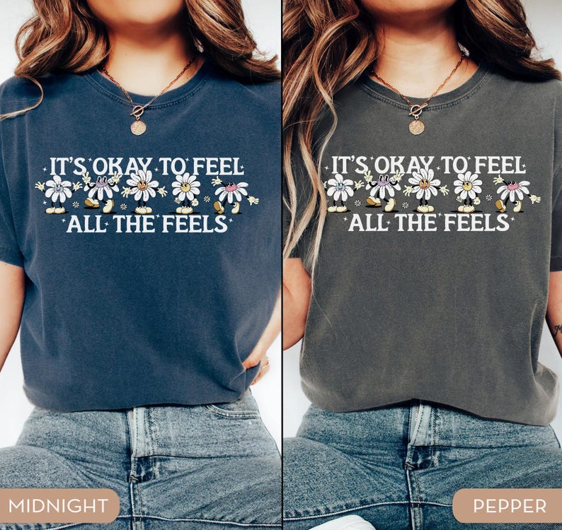 Comfort Colors® Mental Health Shirt, Anxiety Shirt, School Counselor, Special Ed Gifts, School Psychologist imagem 4