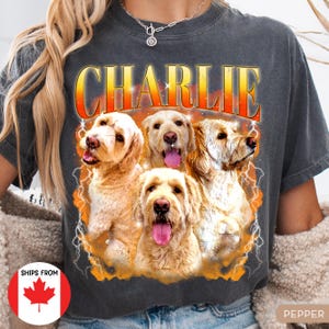 Chemise pour chien personnalisée couleurs confort, chemise personnalisée pour animal de compagnie, chemise contrebande personnalisée, cadeau du souvenir de chien