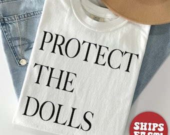 Comfort Colors® Protect The Dolls Shirt, Trans Rights Shirt, Protect Trans Shirt, Subtle Trans Shirt, Trans Pride