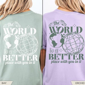 Comfort Colors® Mental Health Shirt, Positive Shirt, Inspirational Shirt, Anxiety Shirt, You Are Enough Shirt image 3