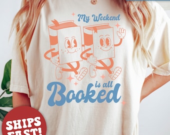 Comfort Colors® Bookish Shirt, Book Lover Clothing, Reading Shirt, Gifts for Readers, Banned Books Shirt